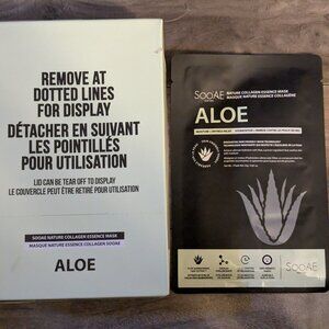 SOOAE Nature Collagen Essence Mask – Aloe – Box of 16